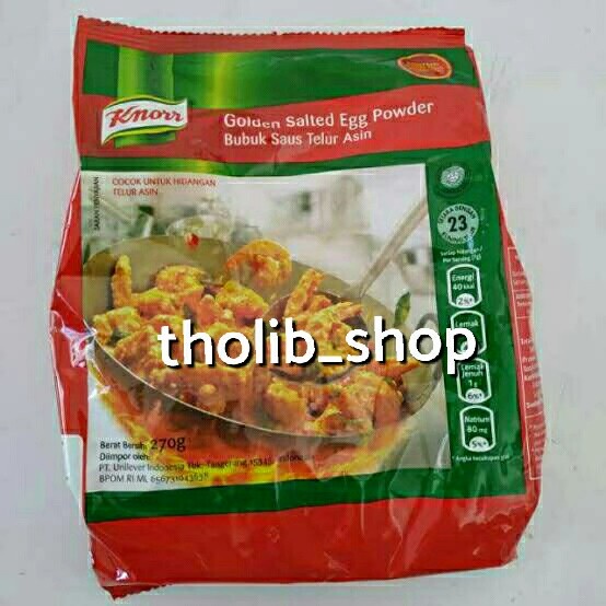 

Knorr golden salted egg powder 270 gr