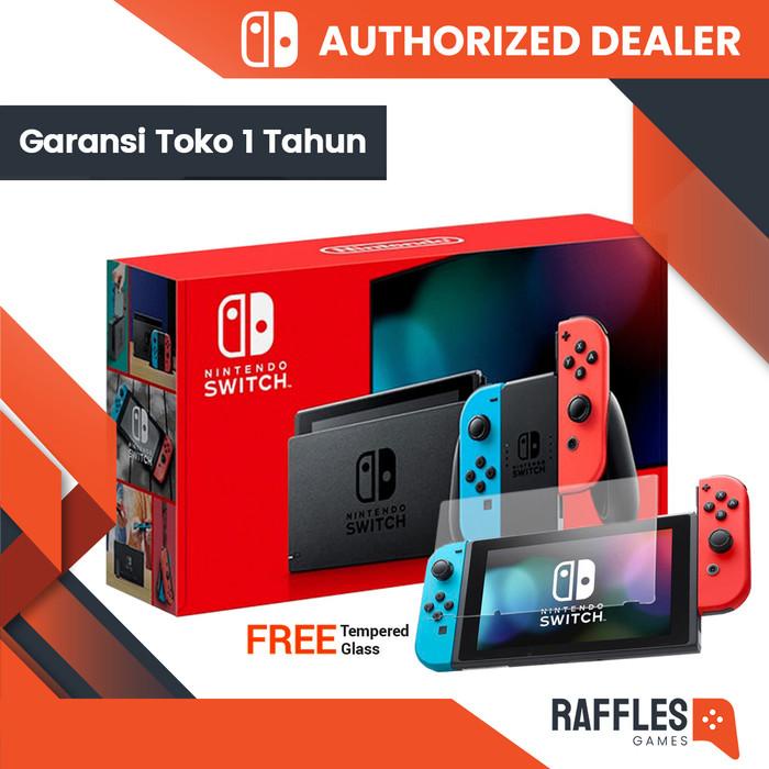 Nintendo Switch console v2 / gen 2 - Neon / Grey