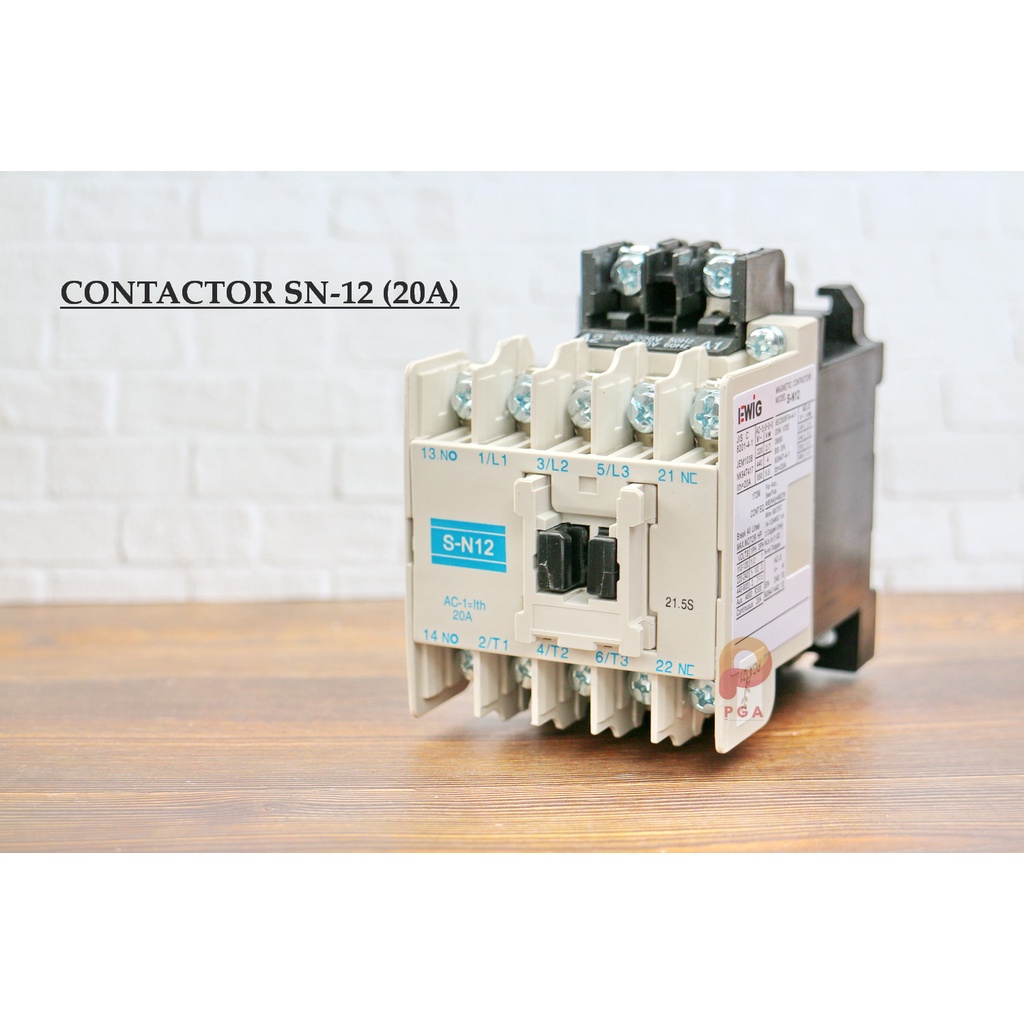 CONTACTOR SN-12 (20A) / KONTACTOR SN-12 (20A)