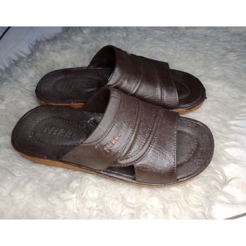 NK 12 - M-L-XL SANDAL SELOP PRIA NIKKO 8012 SANDAL DEWASA TERMURAH, AWET,ANTI SLIP,ANTI AIR,BAHN PVC,ANTI AIR,,BUKAN JEPIT,8128