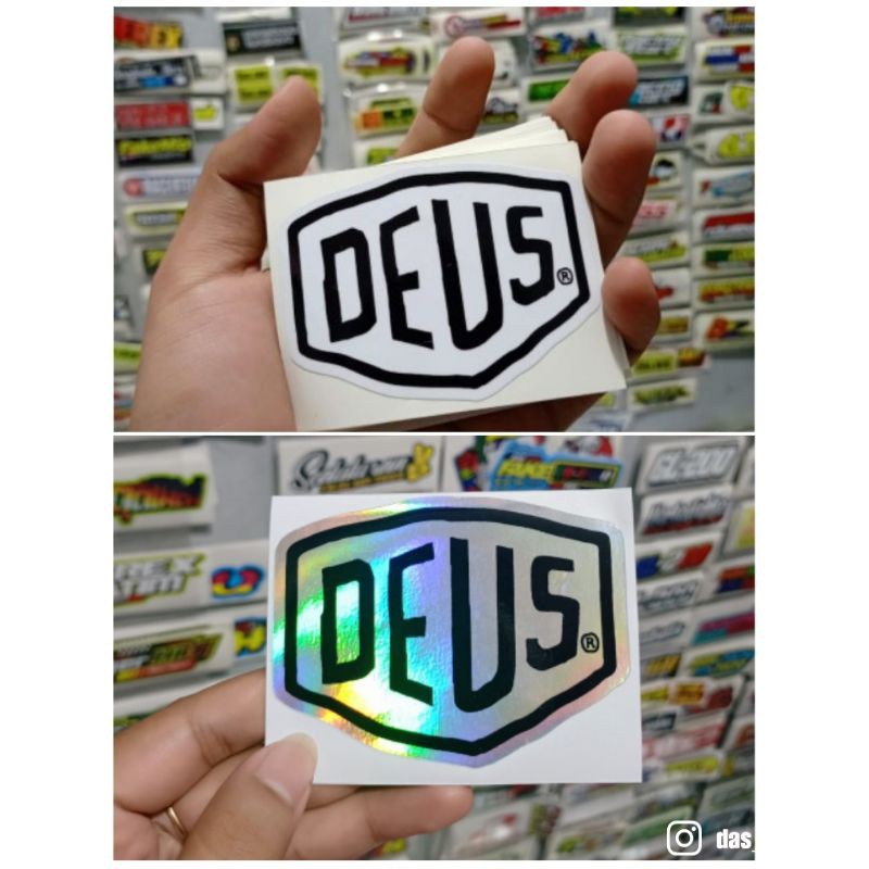 sticker printing DEUS