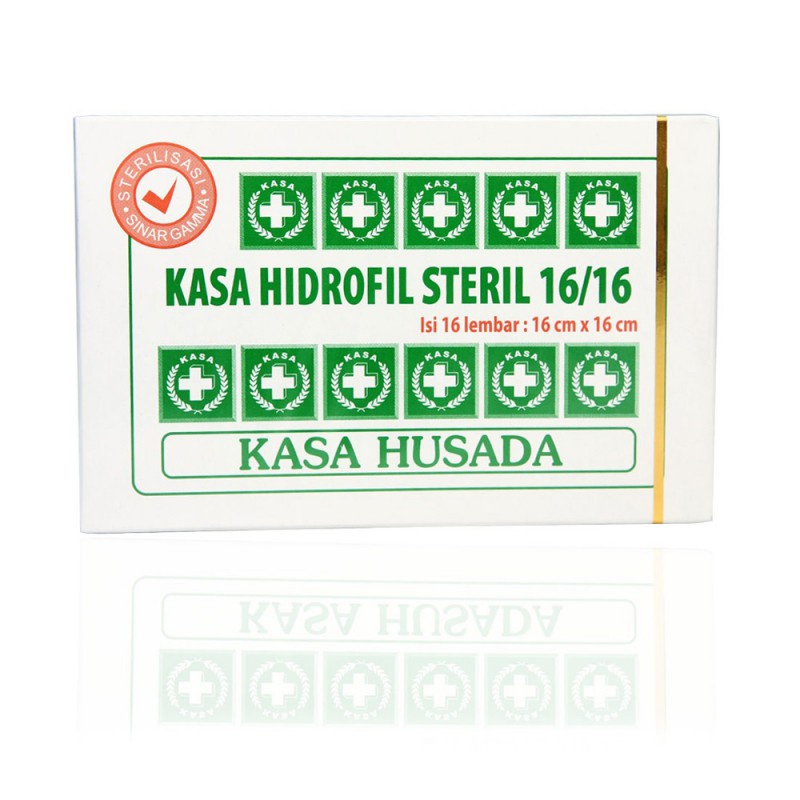 *FRAULEINCO* Kasa Hidrofil Steril 16x16 isi 16lembar / Kain Kasa / KASA HUSADA / Kasa steril Onemed