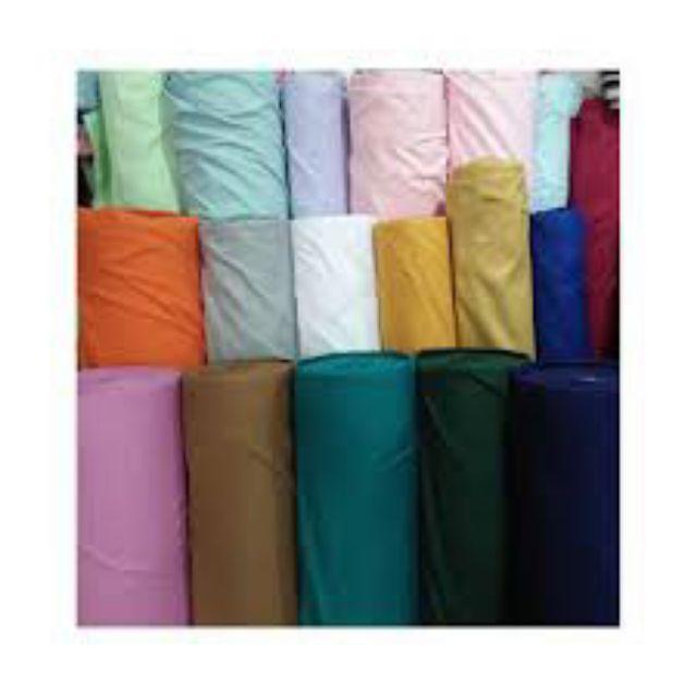 Konico Bahan Kain Mikrotex Motif Polos Meteran Harga Murah