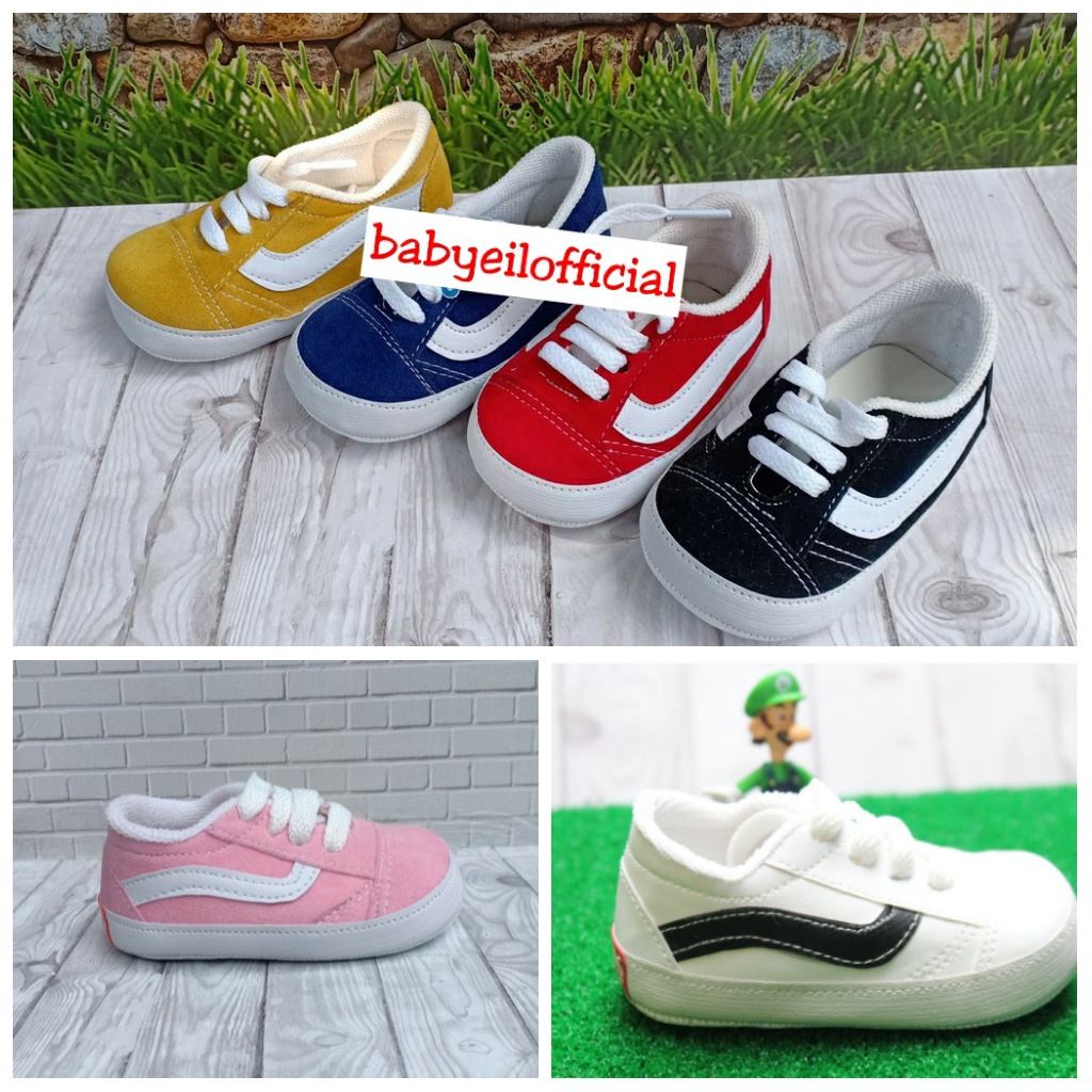 Prewalker sepatu bayi vanzs unisex