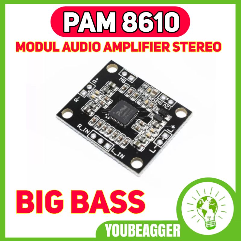 PAM8610 AMPLIFIER STEREO BIG BASS