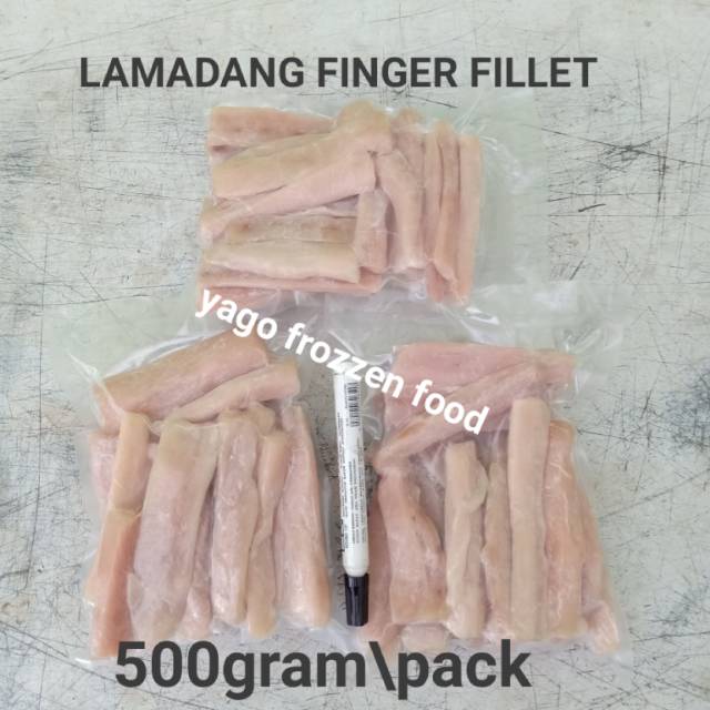 

Ikan Lamadang Finger Fillet 500gram