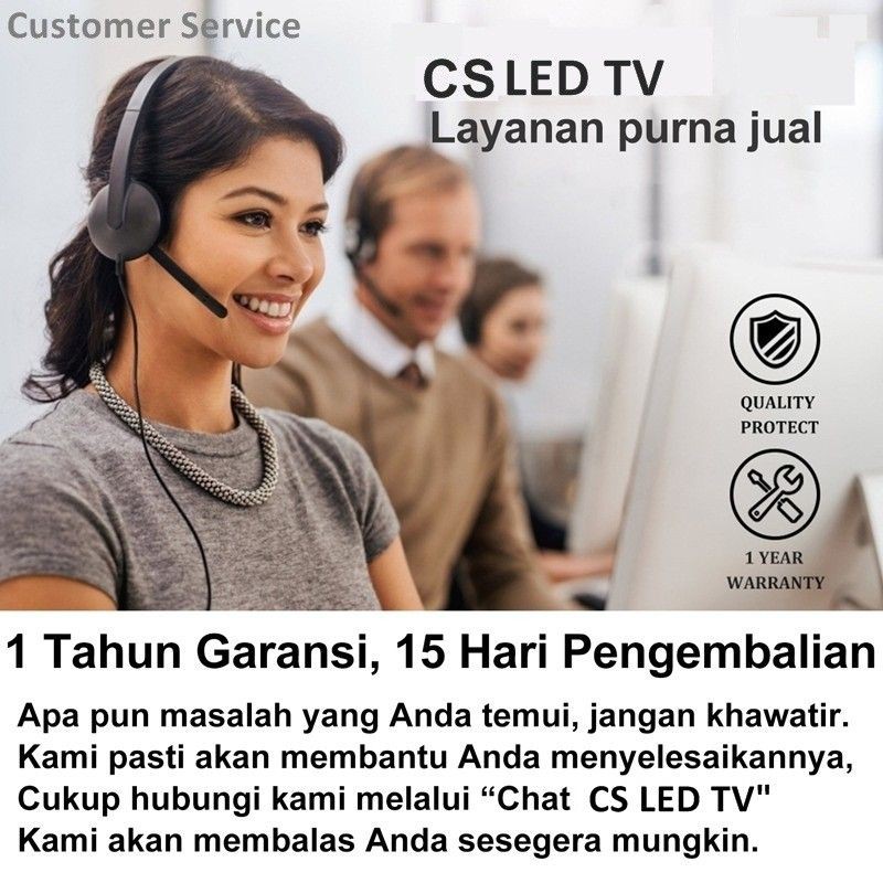 BISA COD - PROMO TV LED 20 INCH SLIM FULL LAYAR FHD TV BERGARANSI 1 TAHUN