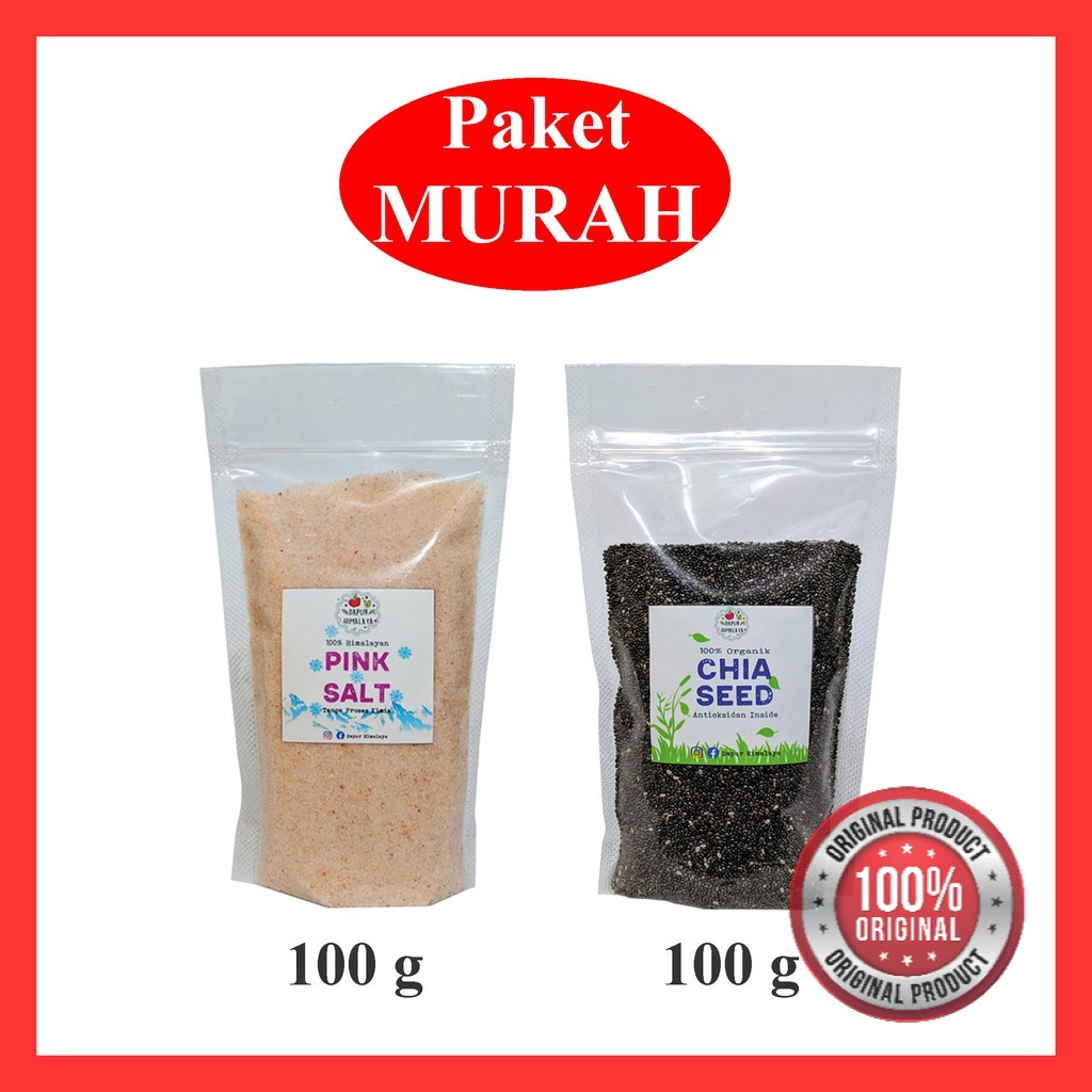 

CHIA SEED GARAM HIMALAYA PAKET JSR HIMSALT HIMALAYA PINK SALT CIA SEEDS CHEA HITAM ORGANIK ASLI PREMIUM BIJI ORGANIC GAREM GUNUNG BUKIT SUPER FOOD HERBAL HALUS ZAIDUL AKBAR DETOKS DETOX DIET CHIASEED SHEED SEEDS SED CHIASEEDS CHEASEEDS 100GR 100 GR 1KG