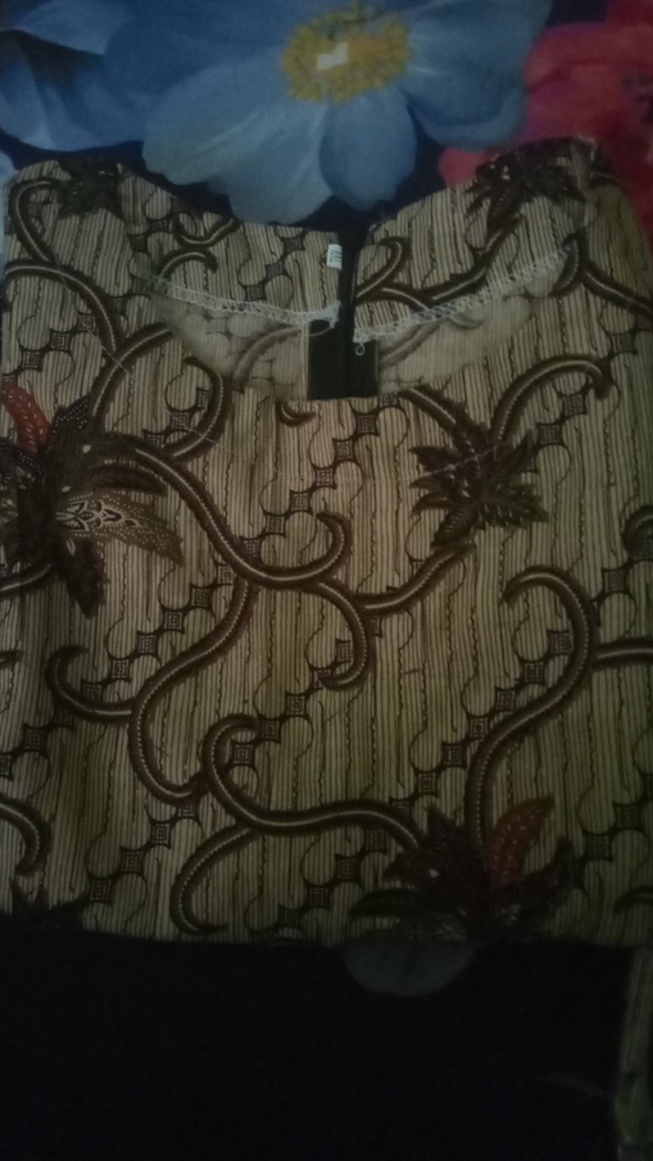 Tunic Batik Motif Seno Sakti M L Xl Xxl