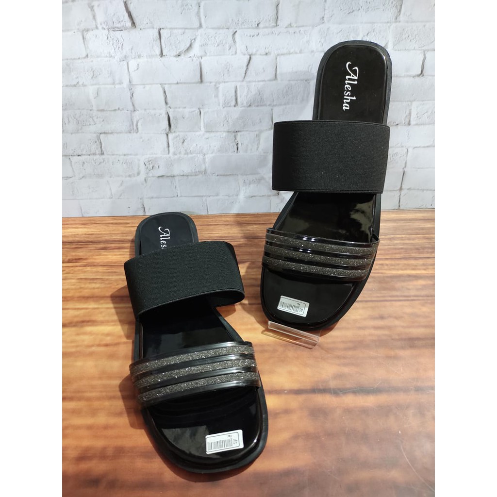 sandal teplek glister elastis HK-03