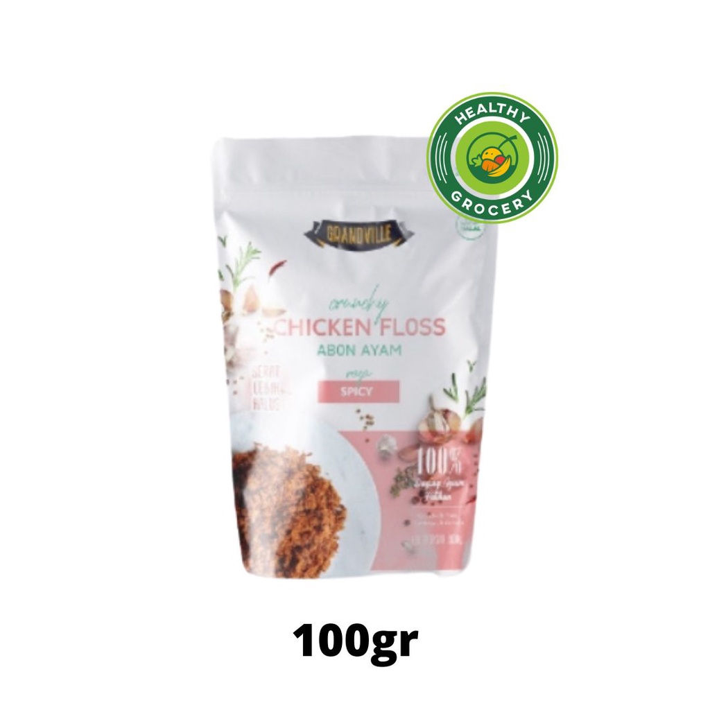 Grandville Abon Ayam / Sapi / Ikan / Original / Spicy 100gr