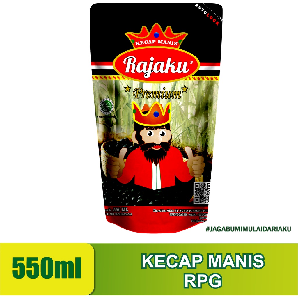 

RAJAKU PREMIUM GOLD Kecap Manis Pouch Refill 550ml