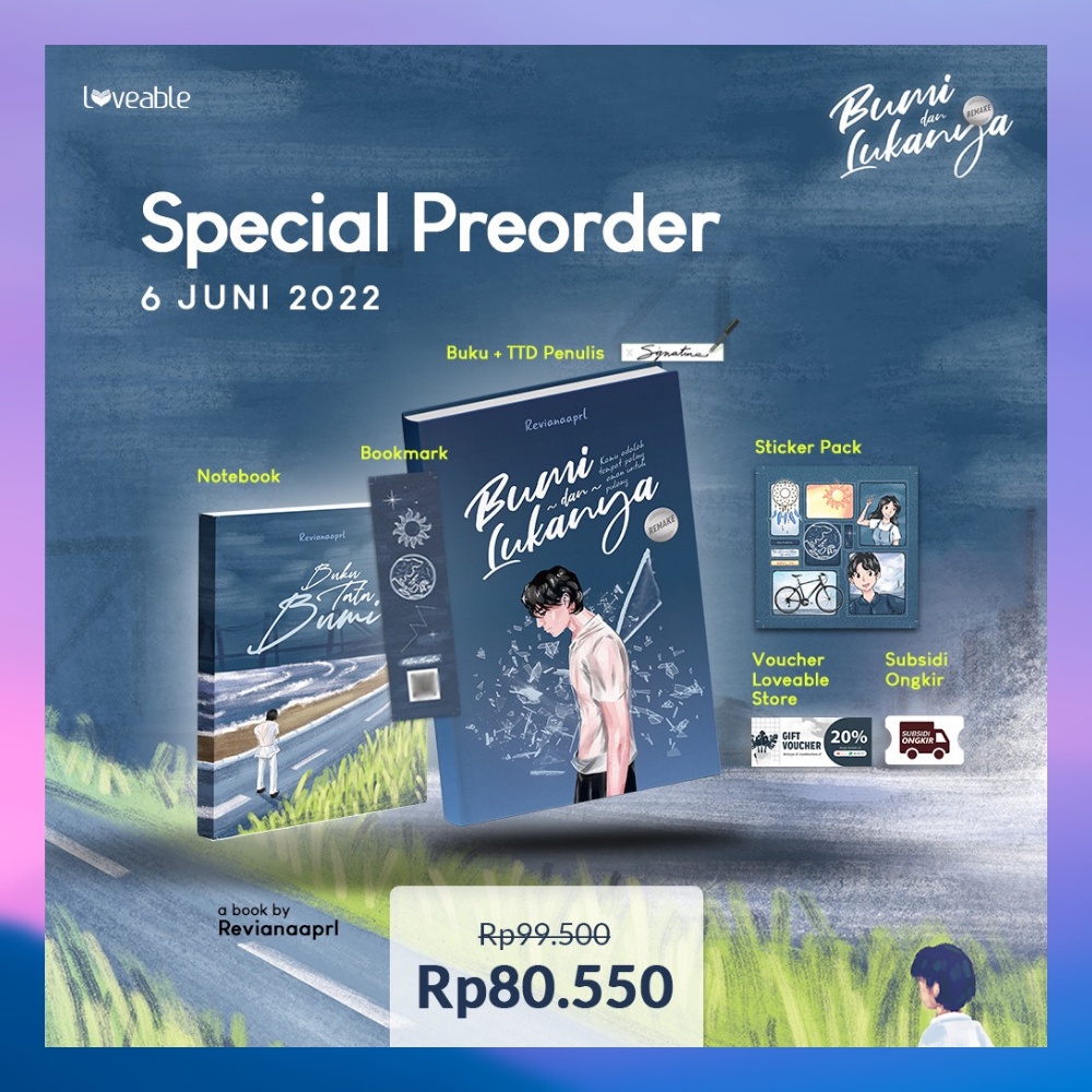 LV - NOVEL NURAGA & BUMI DAN LUKANYA ( Original ) TTD Penulis + Bonus-BUMI DAN LUKANYA