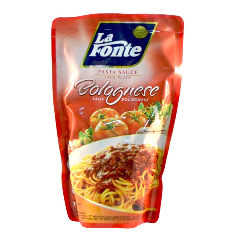 La Fonte Pasta Sauce Bolognese 315 gr | Shopee Indonesia