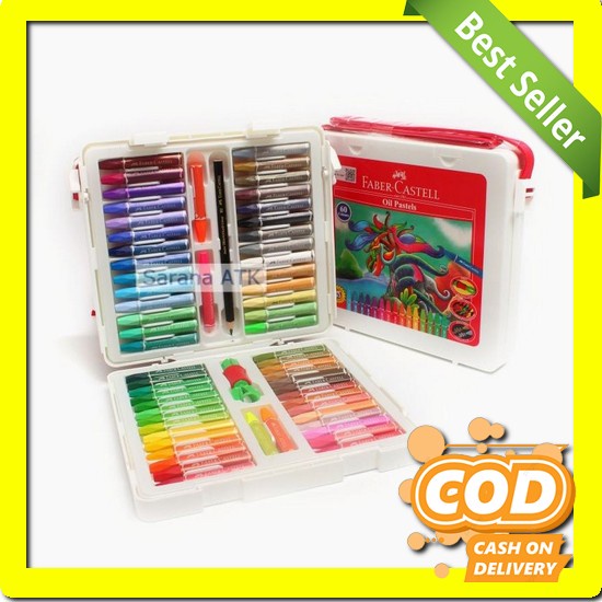 

Alat Tulis Crayon Set Colouring 150Pcs Pensil Warna 1Set 150Pcs Super Faber Castell Crayon Minyak/