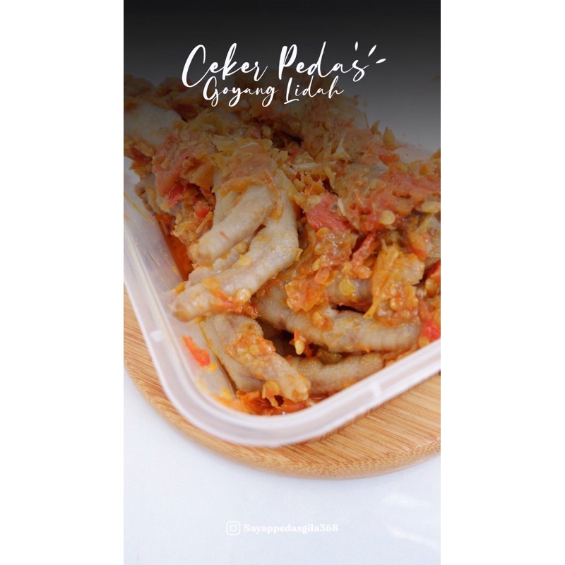 

Ceker Pedas Goyang Lidah