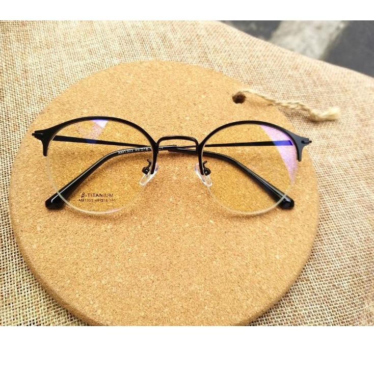 CJN7 PAKET LENSA PHOTOCROMIC, KACAMATA 1303, ANTI RADIASI, KACAMATA MINUS, KACA MATA WANITA ANTI UV