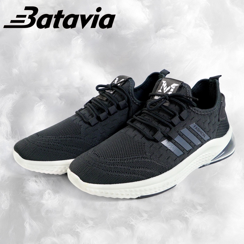 2023 terbaru sepatu pria import rajut sneaker Laki   premium bernapas olahraga   olahraga bebas biaya kirim  Batavia Shoes  B11 B12 B9 B10-B12 GRAY