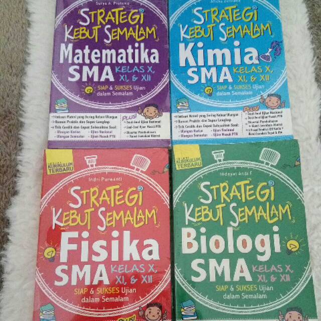

Buku Paket MURAH cuma 55ribu! Strategi Kebut Semalam [Original, Baru]