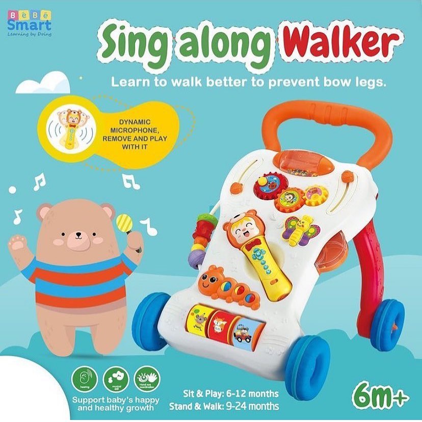 Bebe Smart Sing Along Walker