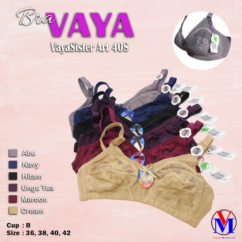 BH BROKAT / BH VAYA / TANPA BUSA / 408
