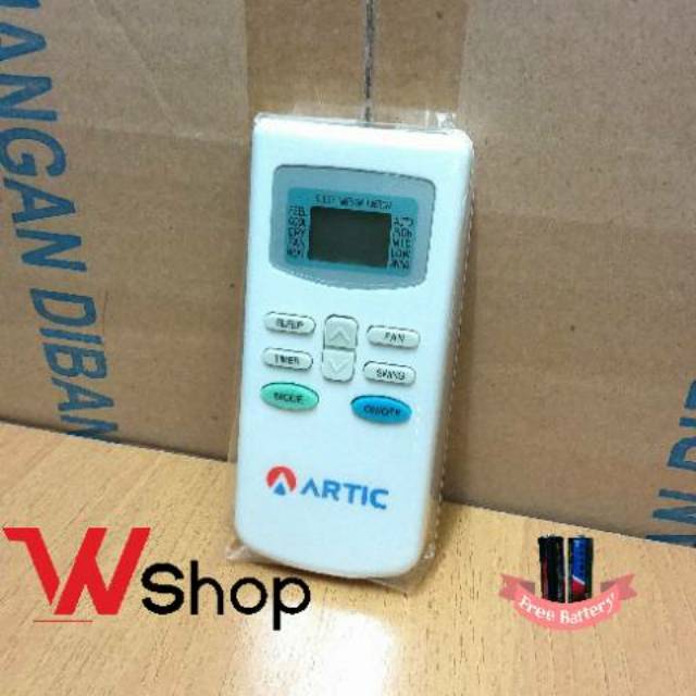 REMOT AC ARTIC - ORIGINAL - Air conditioner Remote b