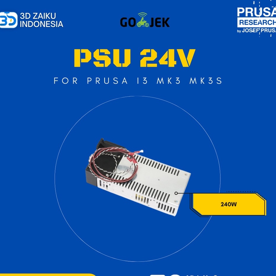 Original Prusa i3 MK3 MK3S PSU 24V 240W