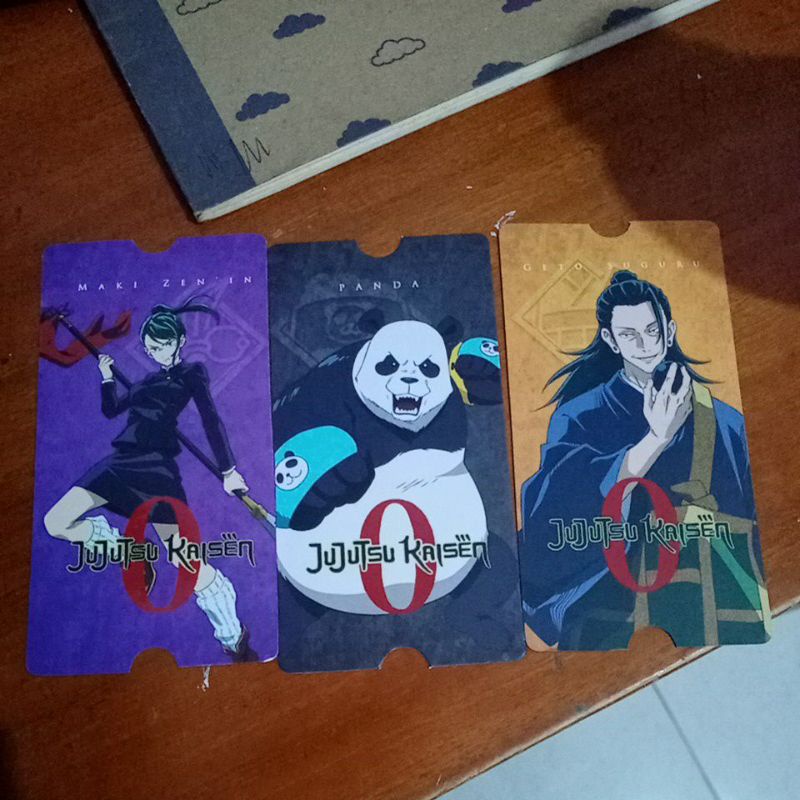 Jujutsu Kaisen 0 JJK 0 Collectible Ticket CGV