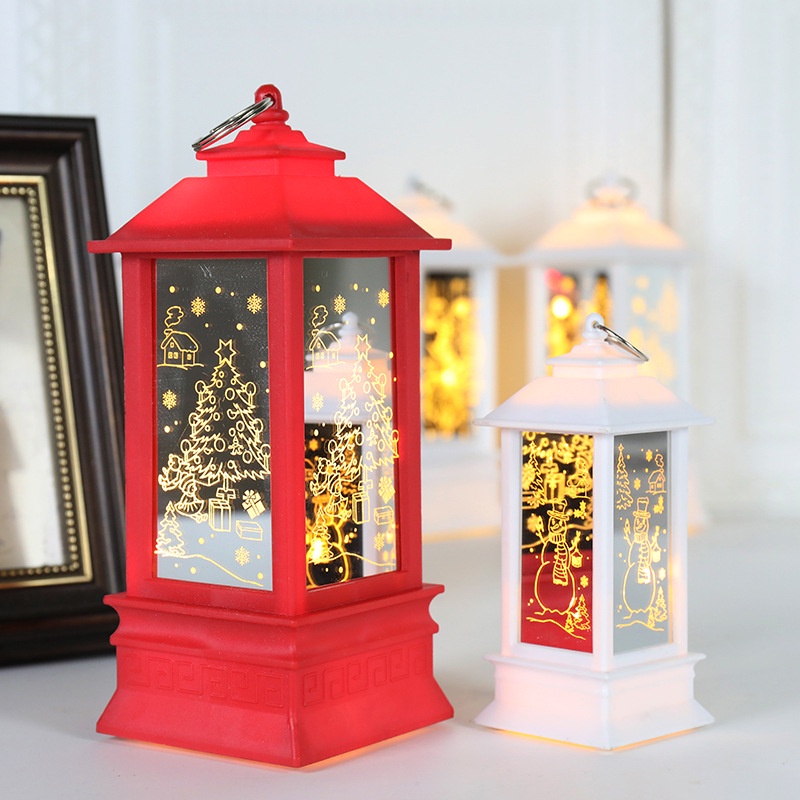 LAMPU NATAL LED SILVER SOUVENIR CHRISTMAS LAMP LIGHT GIFT HADIAH Abu abu KADO LIGHTS PREMIUM SANTA SNOWMAN TREE