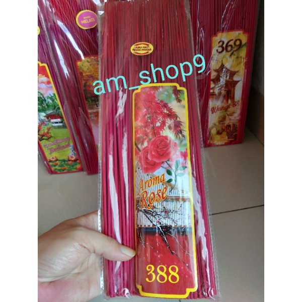 Hio/Dupa Wangi 300 gram (Ada 11 Aroma) 39cm...Abu Tidak Panas/Dingin