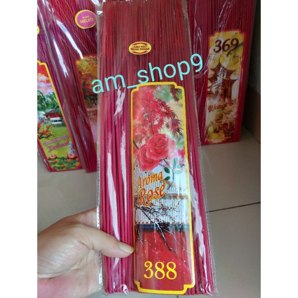 Hio/Dupa Wangi 300 gram (Ada 10 Aroma) 39cm...Abu Tidak Panas/Dingin