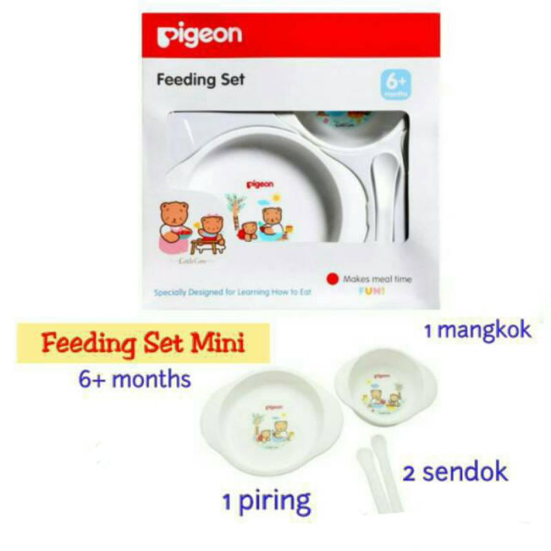 PIGEON FEEDING SET MINI