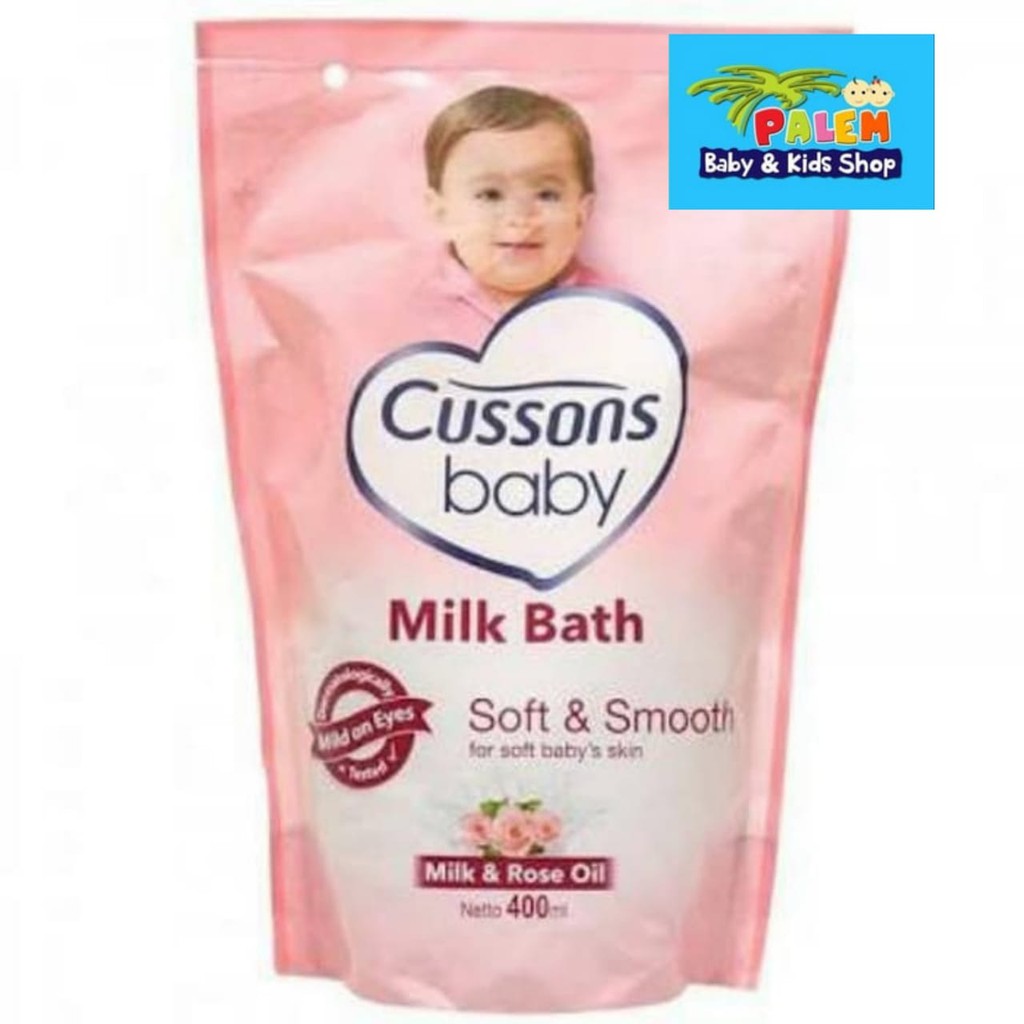 Cussons Baby Soft &amp; Smooth Milk Bath Refill 400ml original