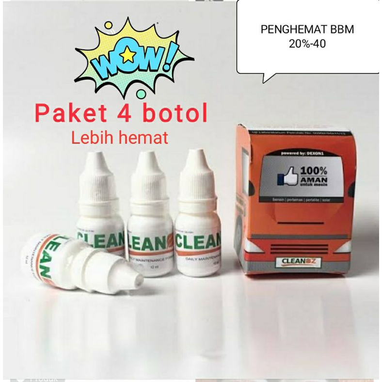 Penghemat bahan bakar mobil/ motor Cleanoz original