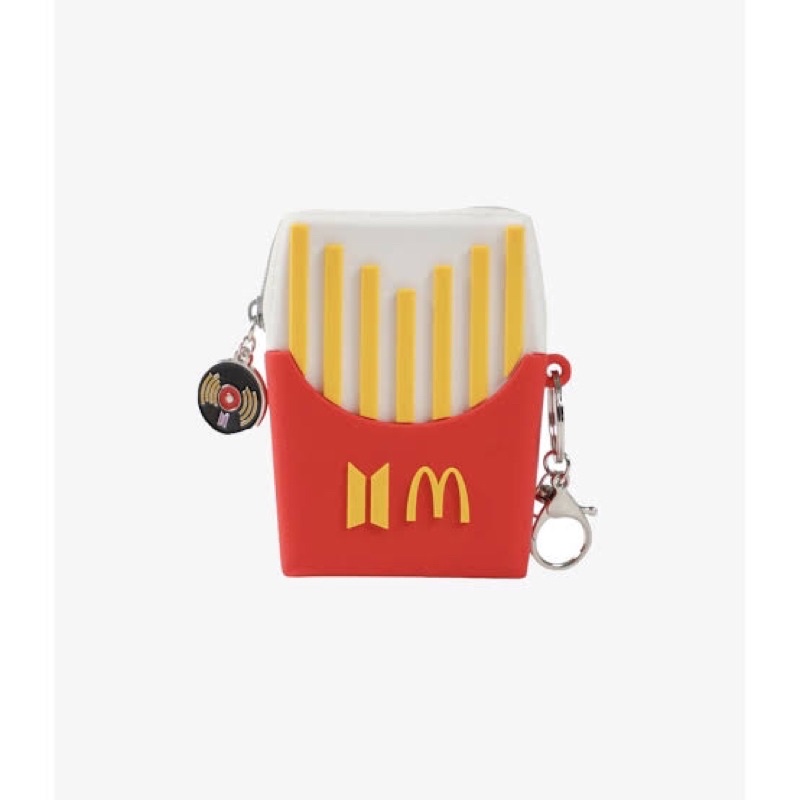 READY STOCK OFFICIAL BTS MERCH MCD SILICONE POUCH
