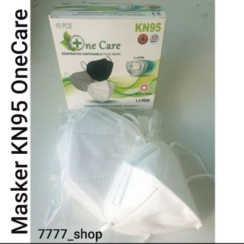 Masker KN95 ONECARE ( PUTIH ) 5ply, 10pcs/pack