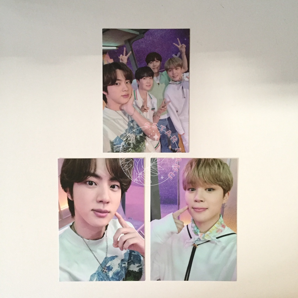 BTS SOWOOZOO PHOTOCARD MINI BAG PAJAMA PC UNIT JIN JIMIN