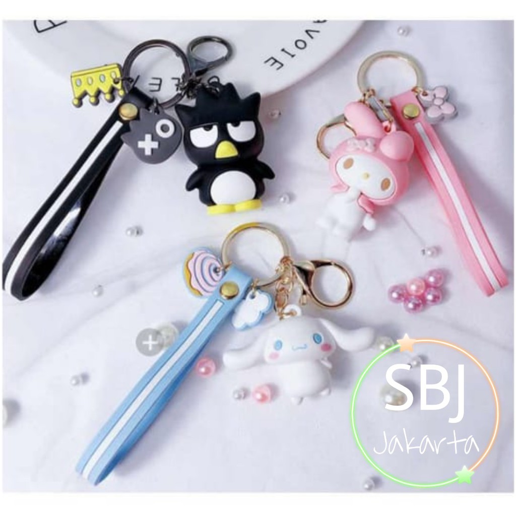 Gantungan Kunci Keychain gift souvenir unik karakter SANRIO