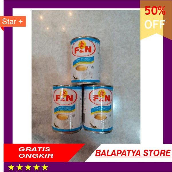 

CUMA HARI INI SAJA!!! 50 Off Susu Evaporasi FN 380Gr