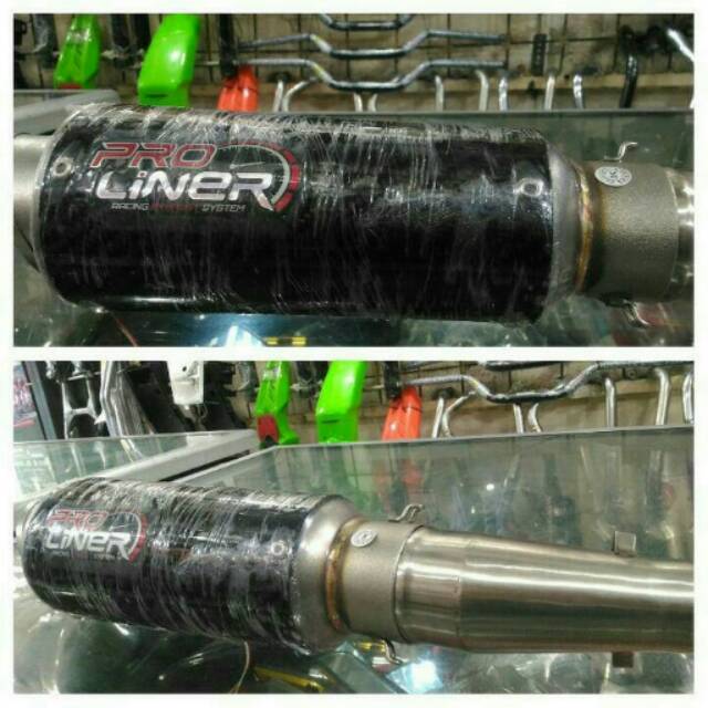 Knalpot proliner/slip on ninja 250,,r25