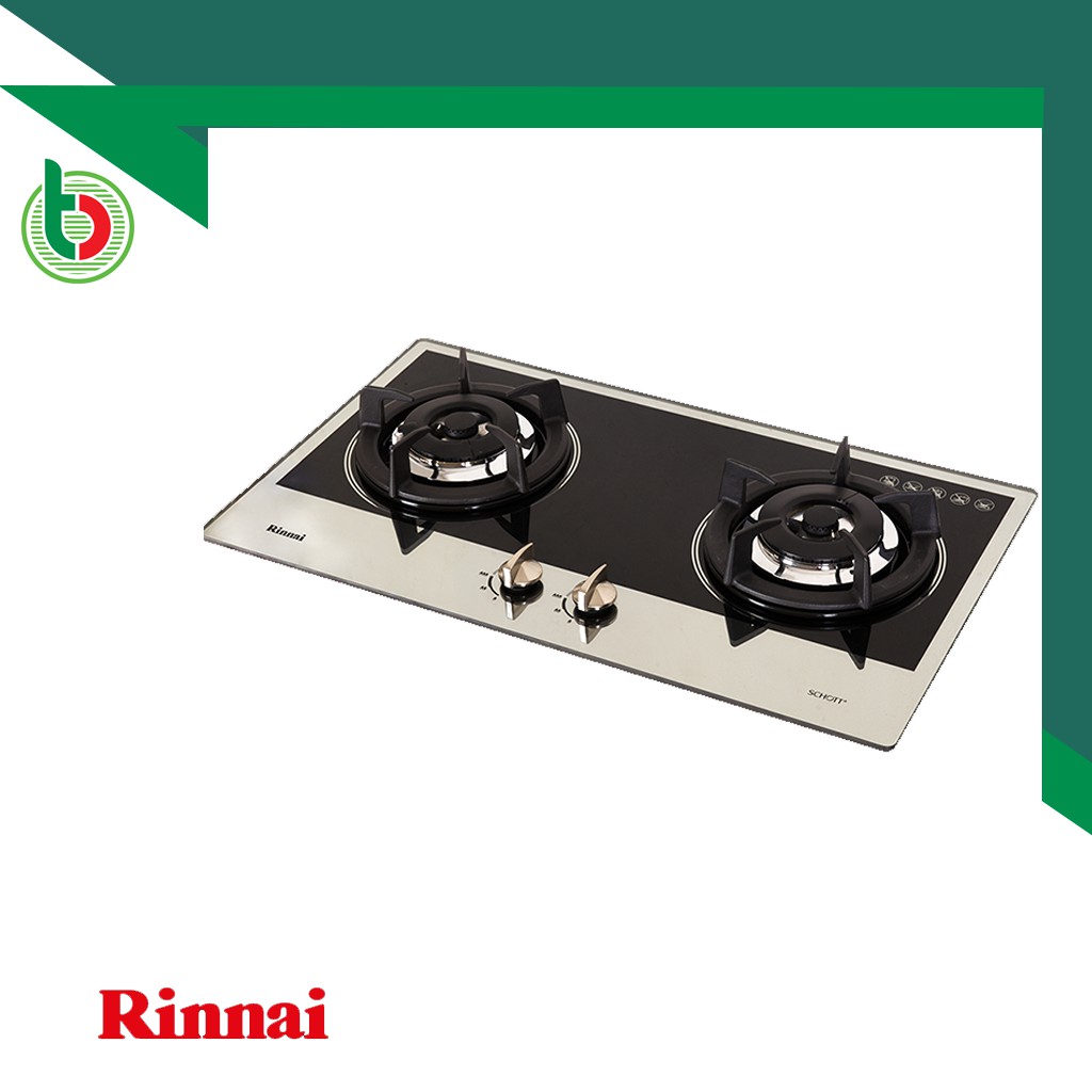 Kompor tanam gas rinnai RB 2 GH-C MB dua tungku