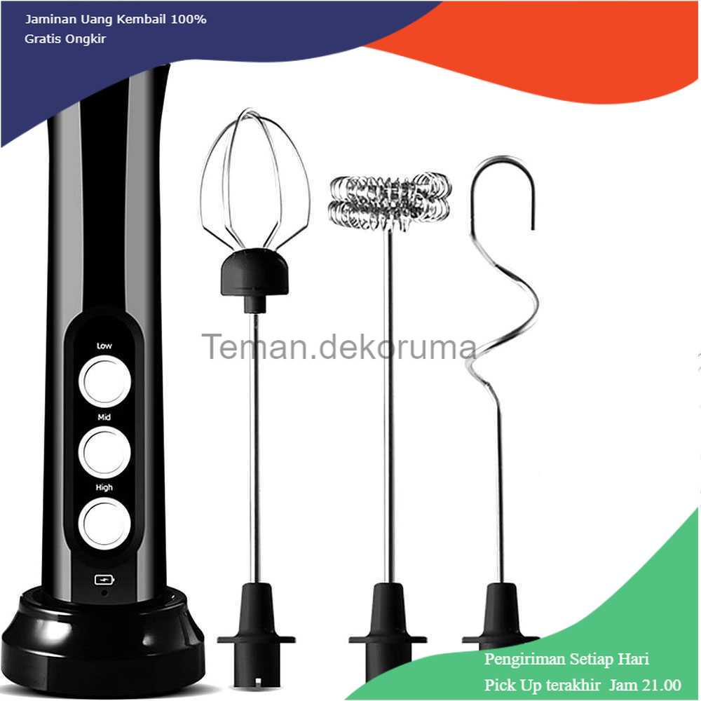 TD-DPR STYLHOME 3 in 1 Beater Mixer Telur Whisk Foamer Milk Frother - EW071