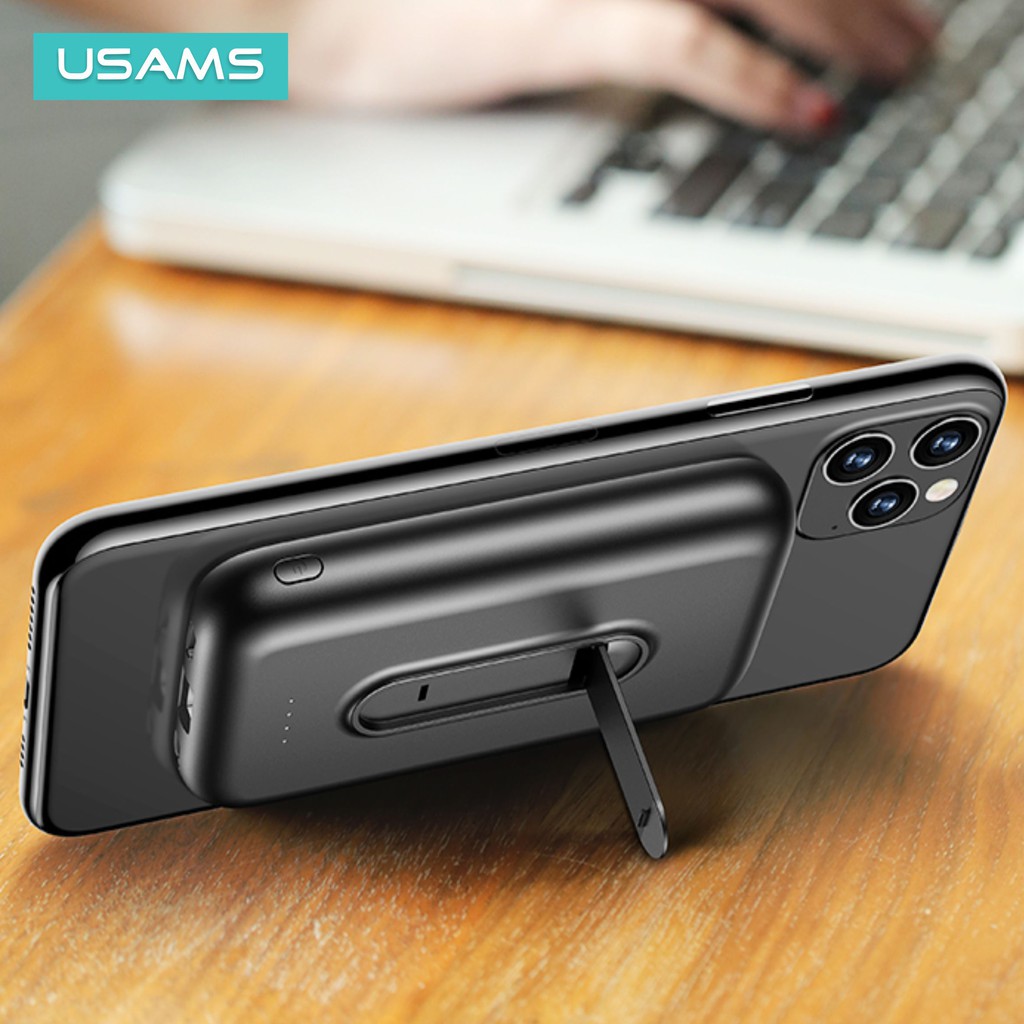 USAMS PB51 POWERBANK WIRELESS 4000mAh with HOLDER