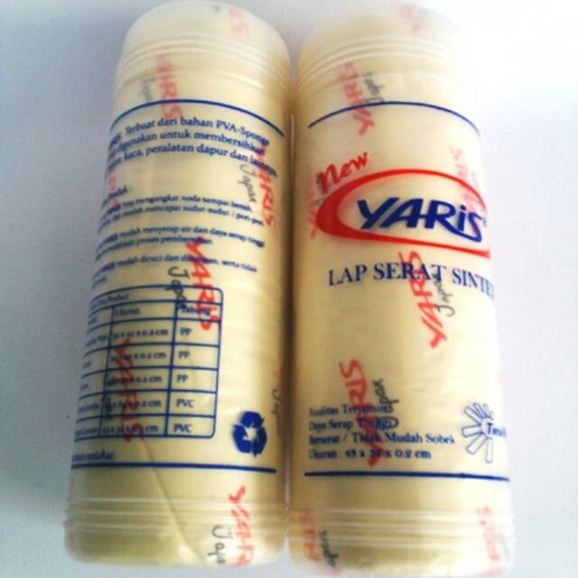 LAP KANEBO ECER MERK YARIS 43x32x0.2cm LAP SERAT SINTETIS