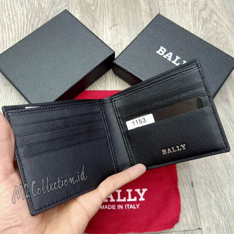 Dompet Bally Trasai Men Wallet Dompet Lipat Mirror Quality