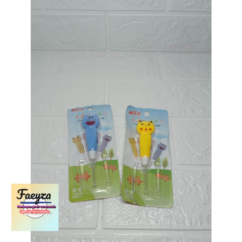 grosir satuan korek kuping lampu led anak