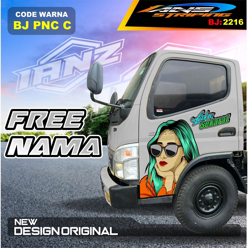 STICKER PINTU TRUK FUSO RAGASA / DECAL PINTU DUMTRUK  / STIKER MOBIL TRUK / STIKER PINTU TRUK KEREN