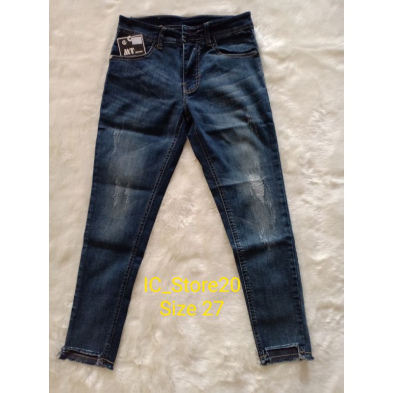 Celana Jeans Denim Wanita 7/9