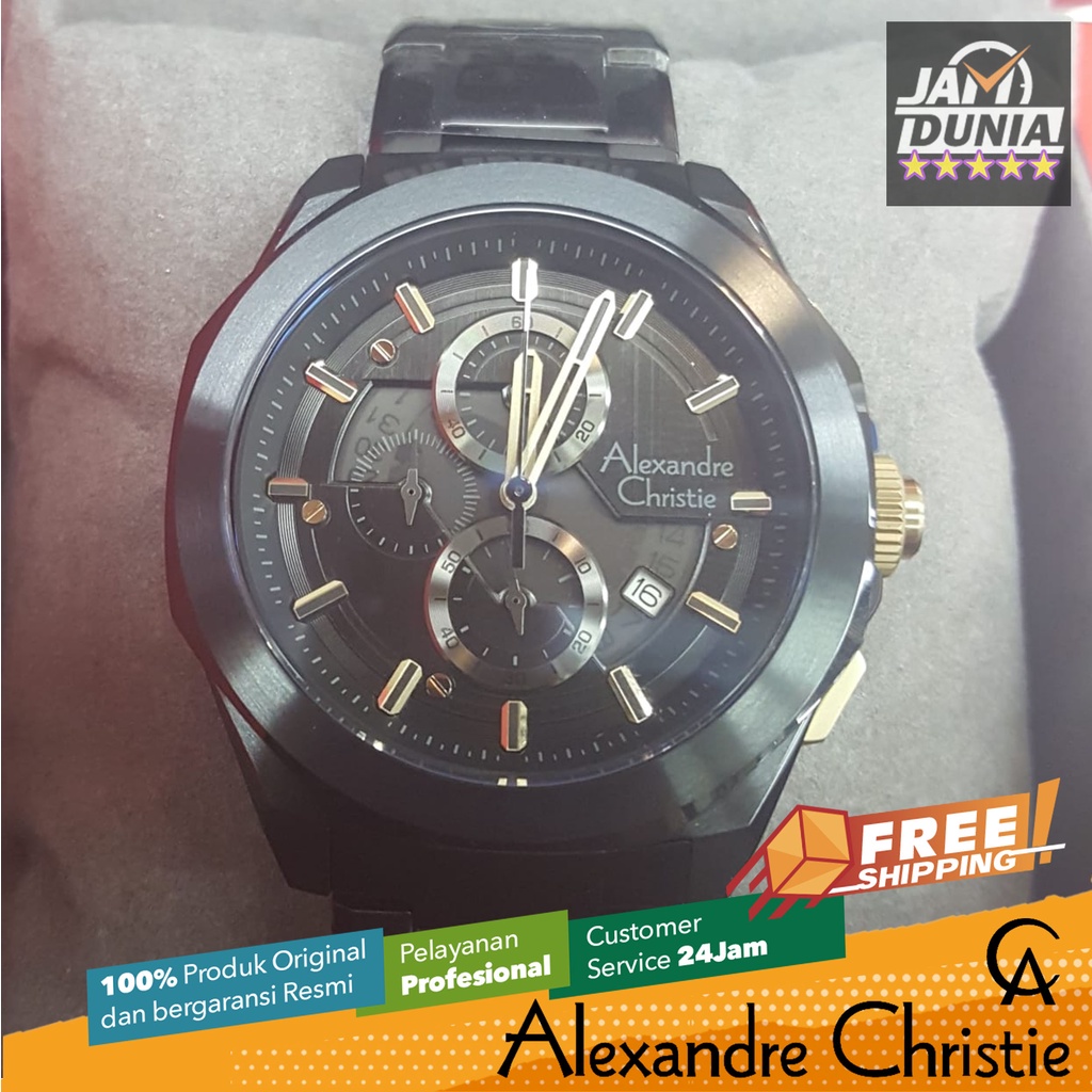 JAM TANGAN ALEXANDRE CHRISTIE PRIA ORIGINAL 6645 M4 AC6645MC JAM ALEXANDER CHRISTIE PRIA CT ST