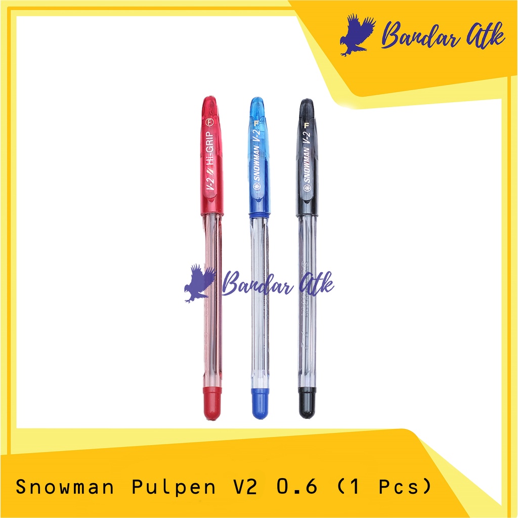 

SNOWMAN Pen V2 Pulpen Pena Ballpoint Ballpen [1 PCS]